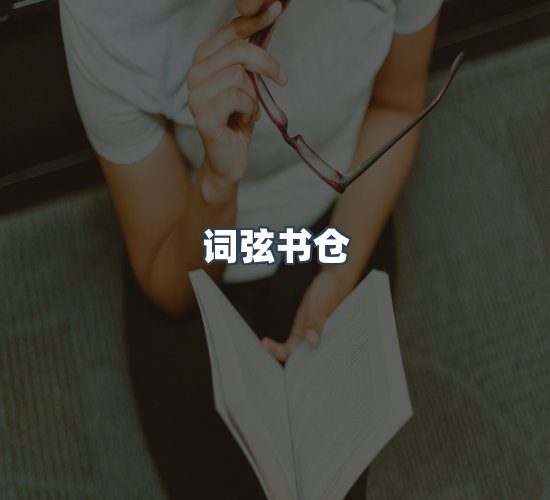 关于词弦书仓